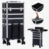 Arebos Kosmetikkoffer XL - 66l inkl. Rollen Hot