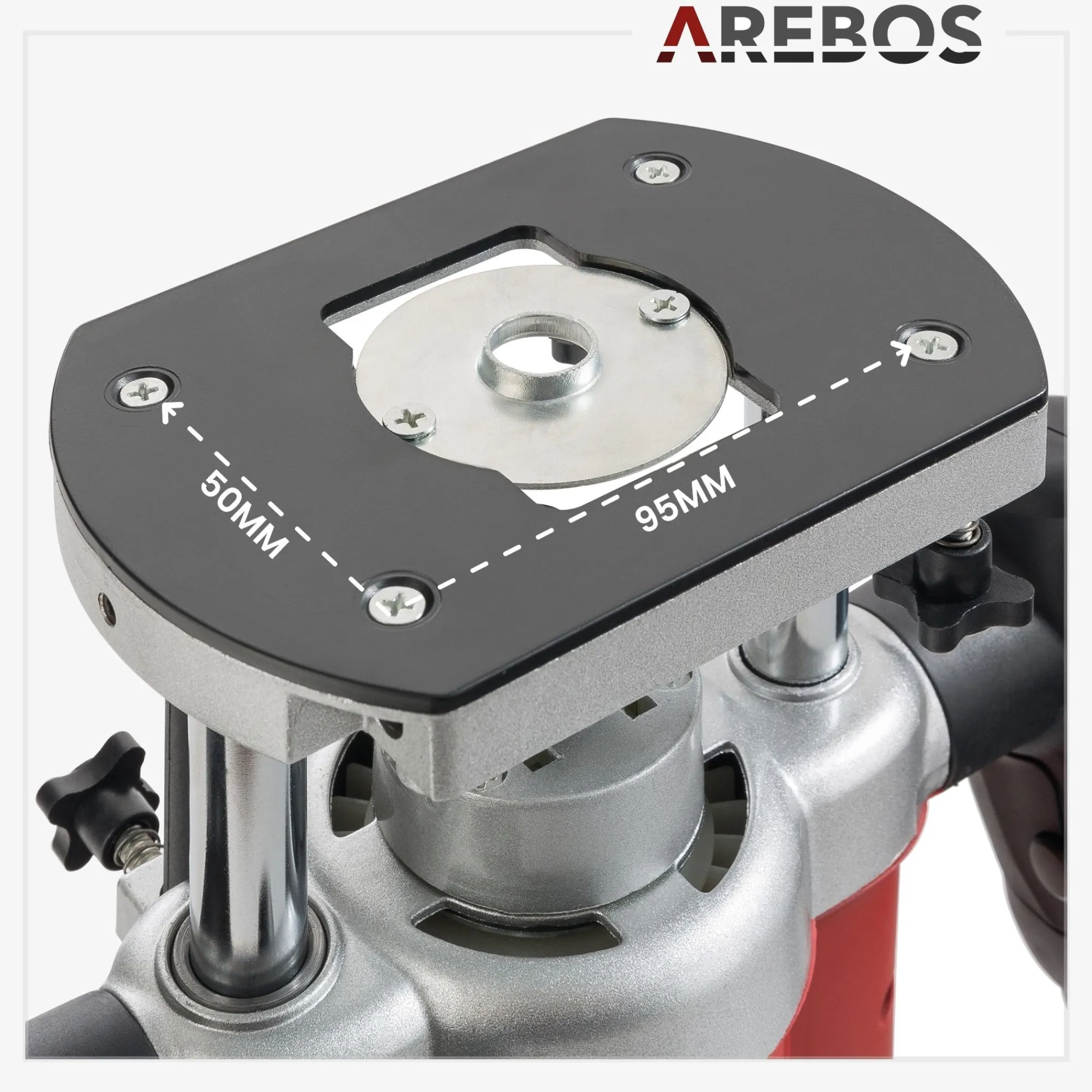 Arebos Oberfräse 1200W inkl. 12 Fräser Outlet