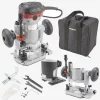 Arebos Oberfräse 710W inkl. Trimmer + Tauchbasis
