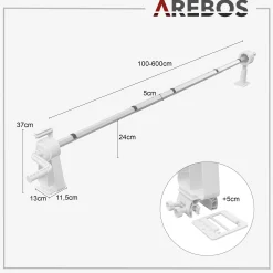 Arebos Pool aufroller 1-6 m Best