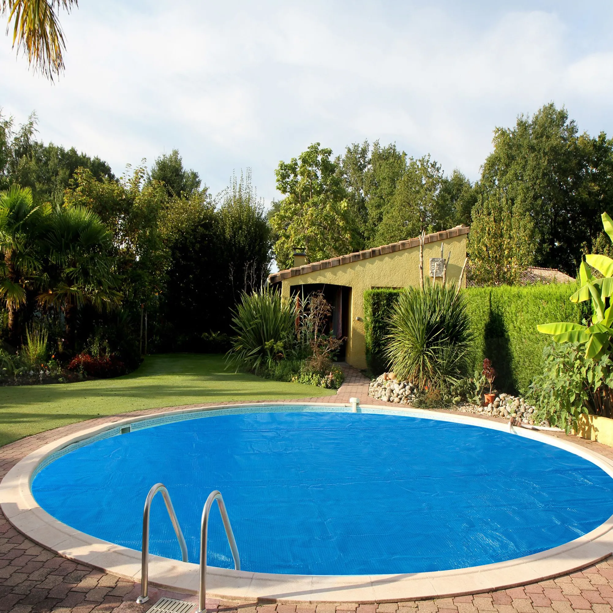 Arebos Pool Solarfolie - 3,6m rund Hot