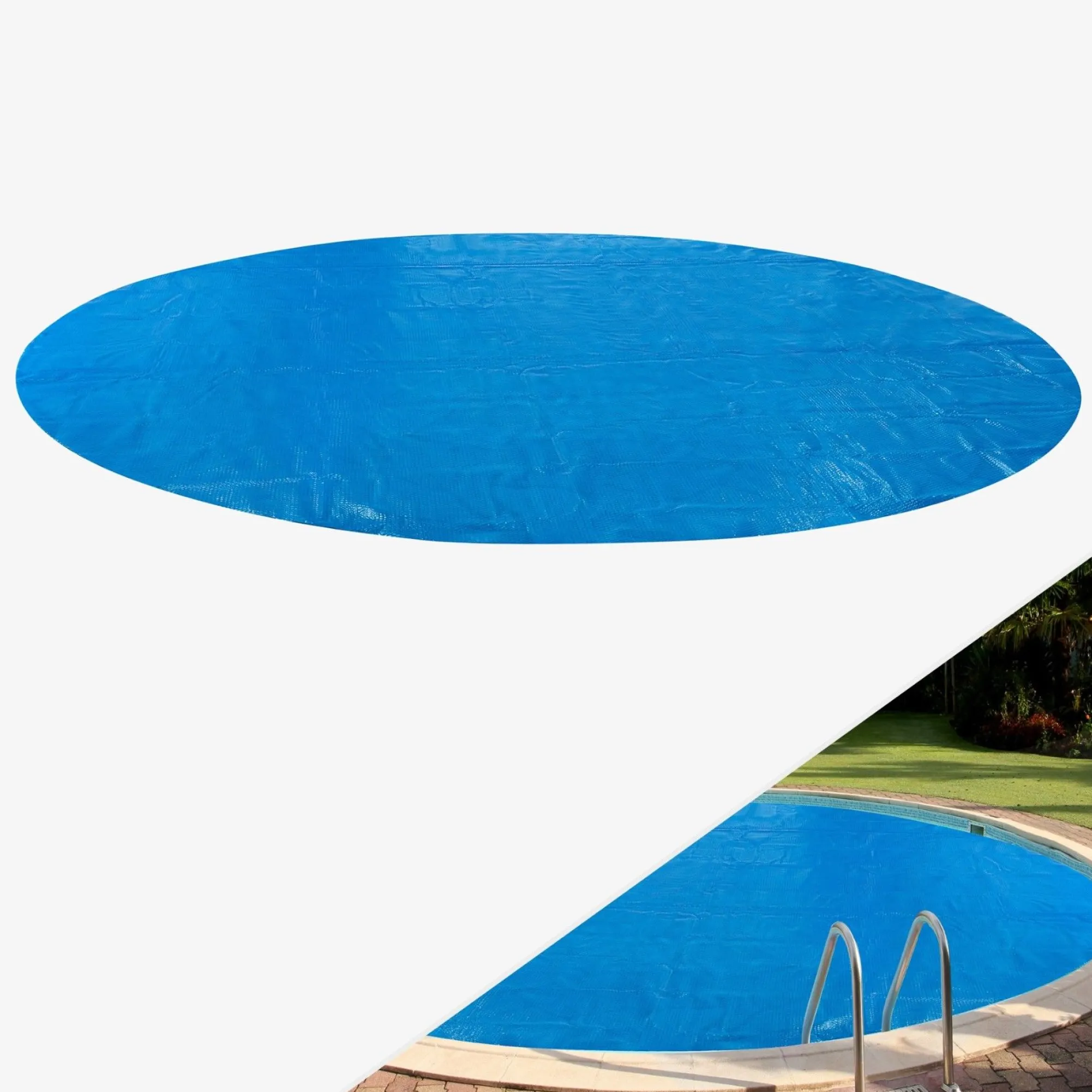 Arebos Pool Solarfolie - 5m rund Discount