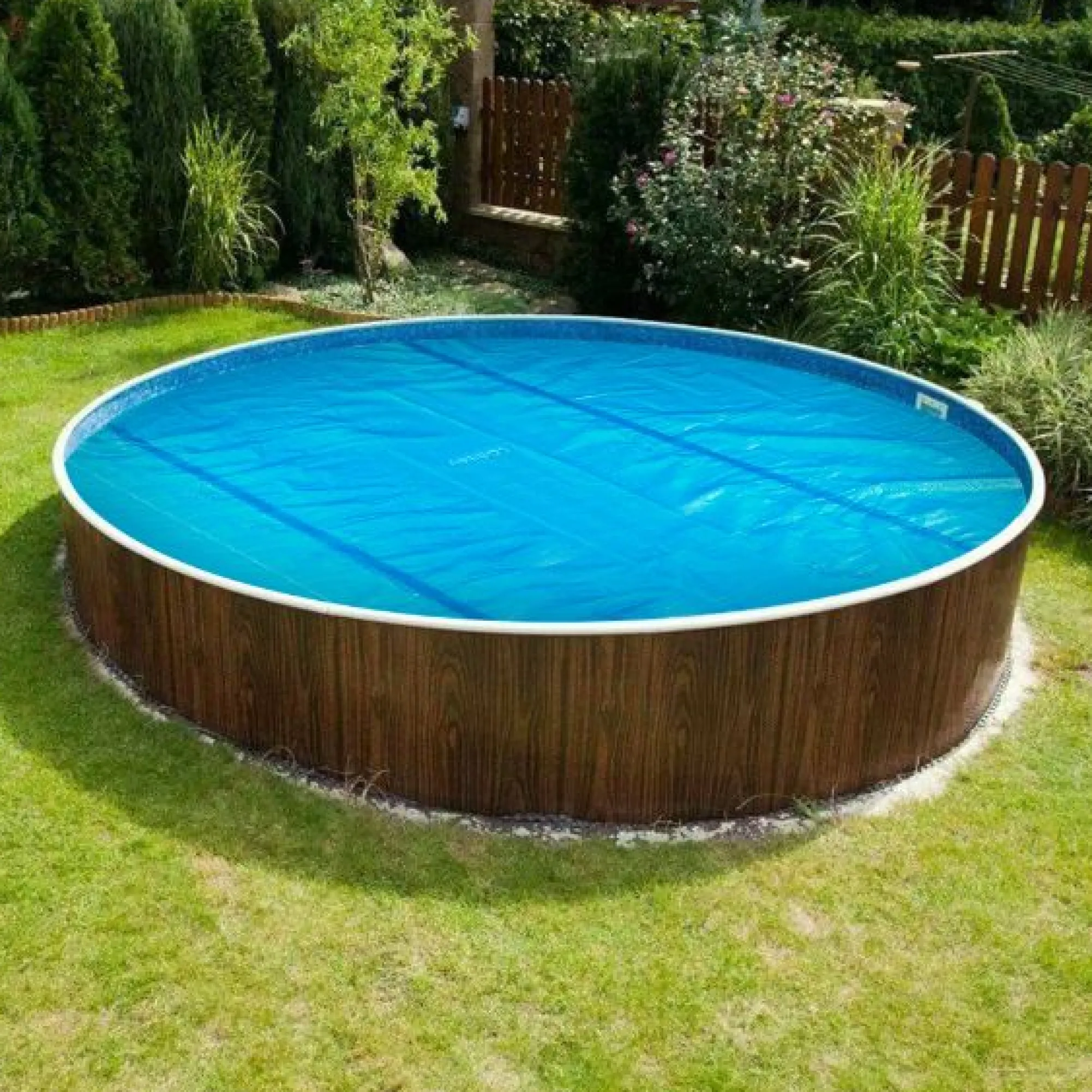 Arebos Pool Solarfolie 3,66 m rund 120mic Discount
