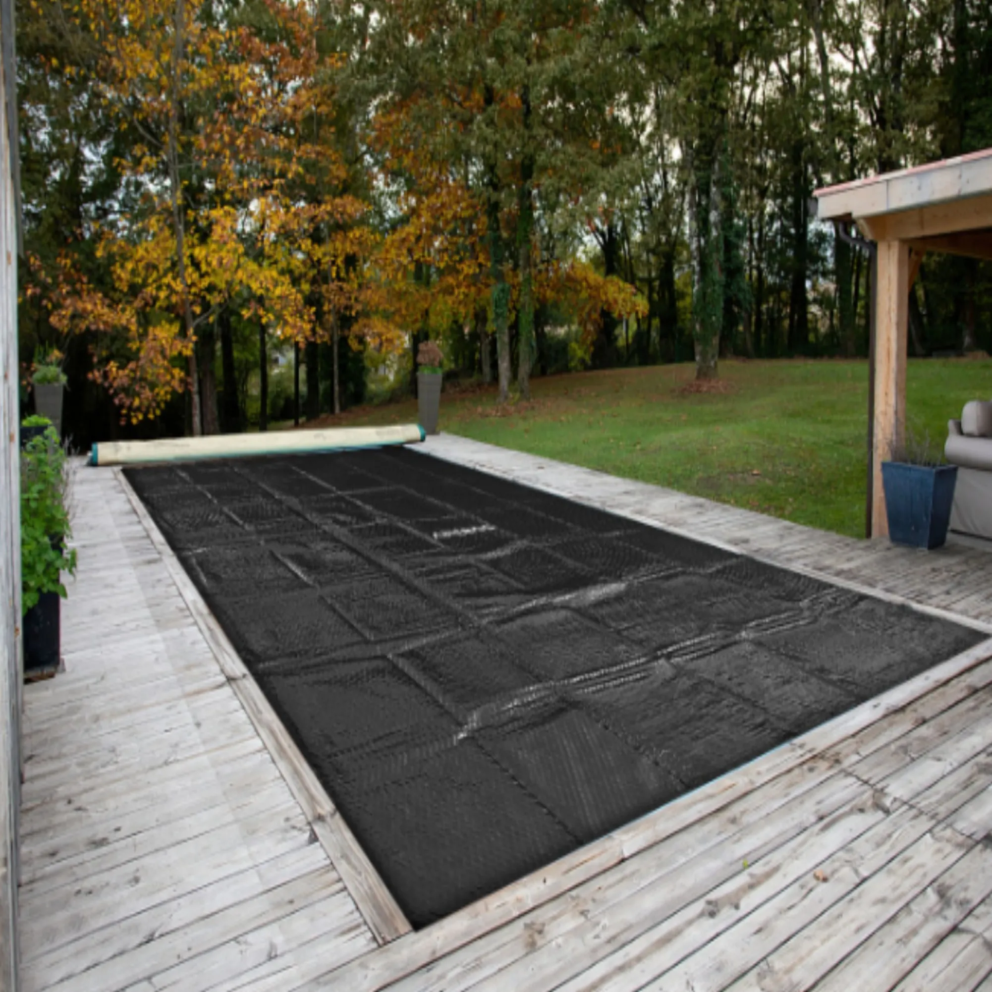 Arebos Pool Solarfolie 2,6 x 1,6 m rechteckig 120mic Clearance