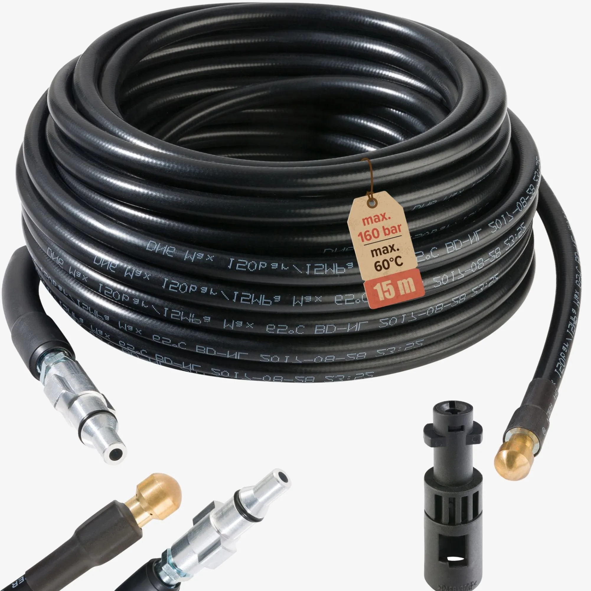 Arebos Rohrreinigungsschlauch 15 m - Lavor