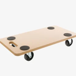 Arebos Rollbrett 200kg 6 Stück