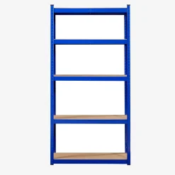 Arebos Schwerlastregal 180 x 90 x 40 cm 875 kg Blau Sale