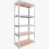 Arebos Schwerlastregal 200 x 90 x 45 cm 1000 kg Silber Sale