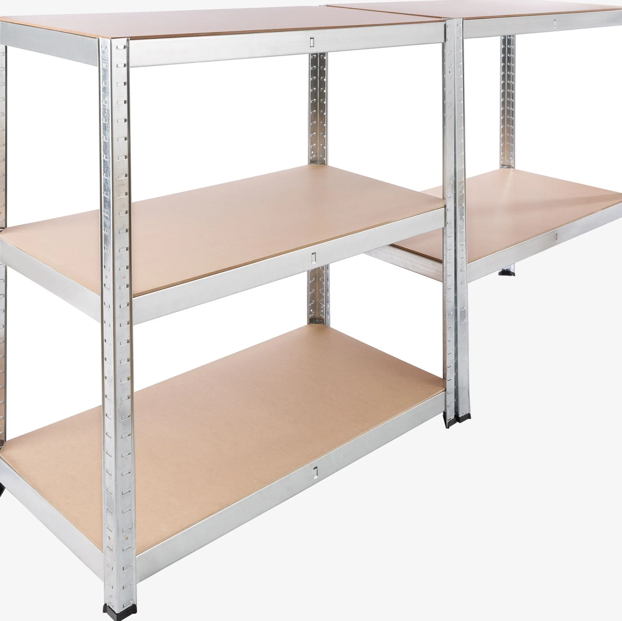 Arebos Schwerlastregal 200 x 90 x 45 cm 1000 kg Silber Sale
