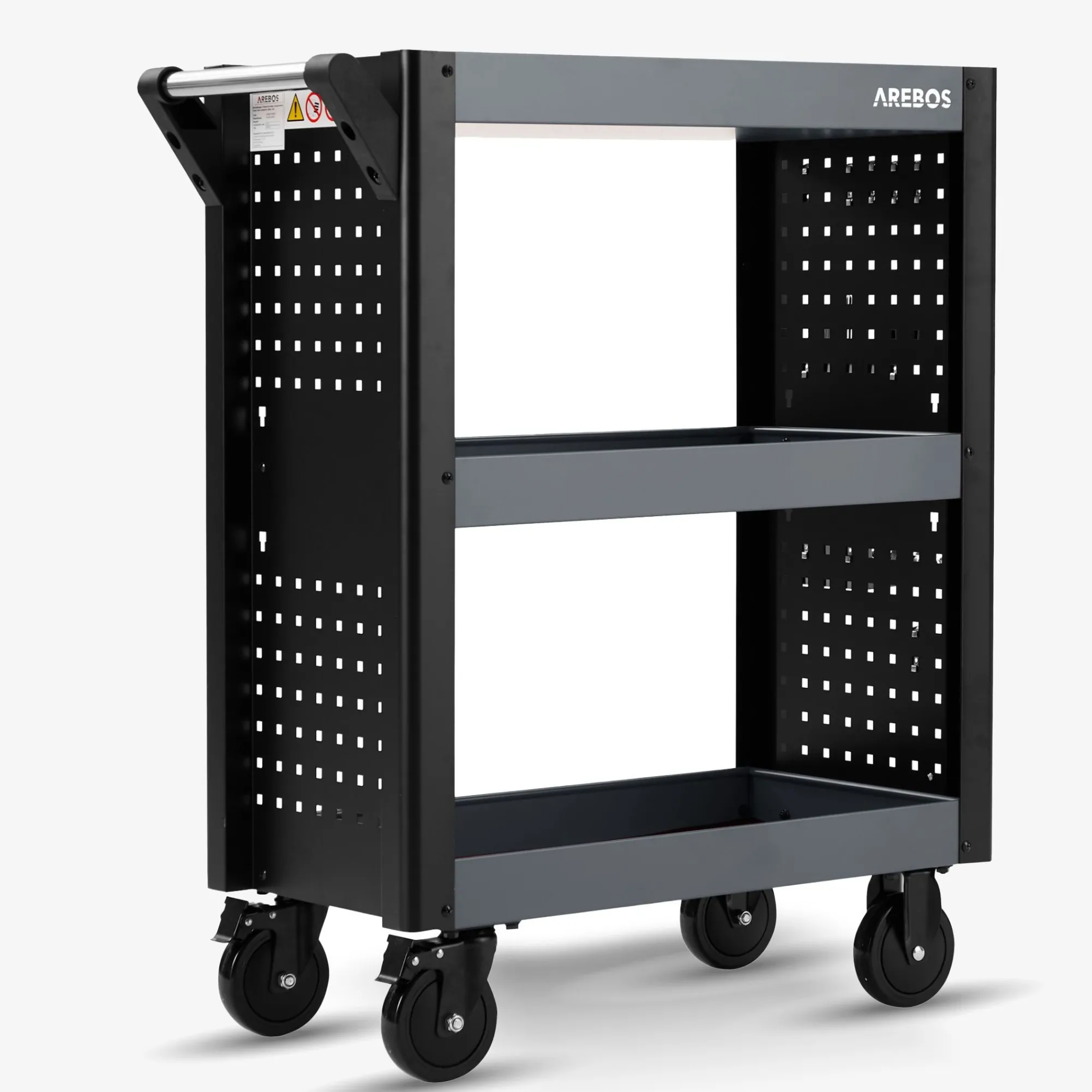 Arebos Servicewagen 3 Etagen - 8-teilig Best
