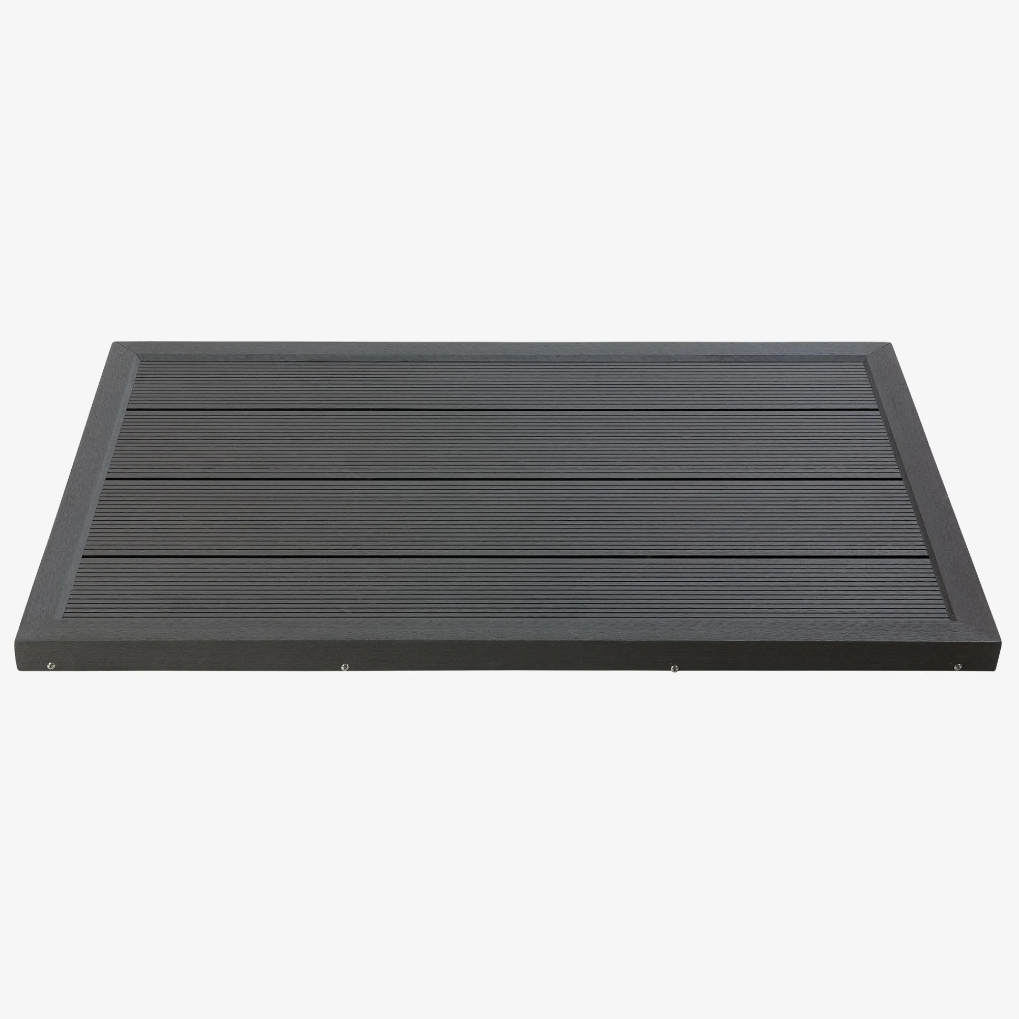 Arebos Solardusche Bodenelement - Anthrazit Best