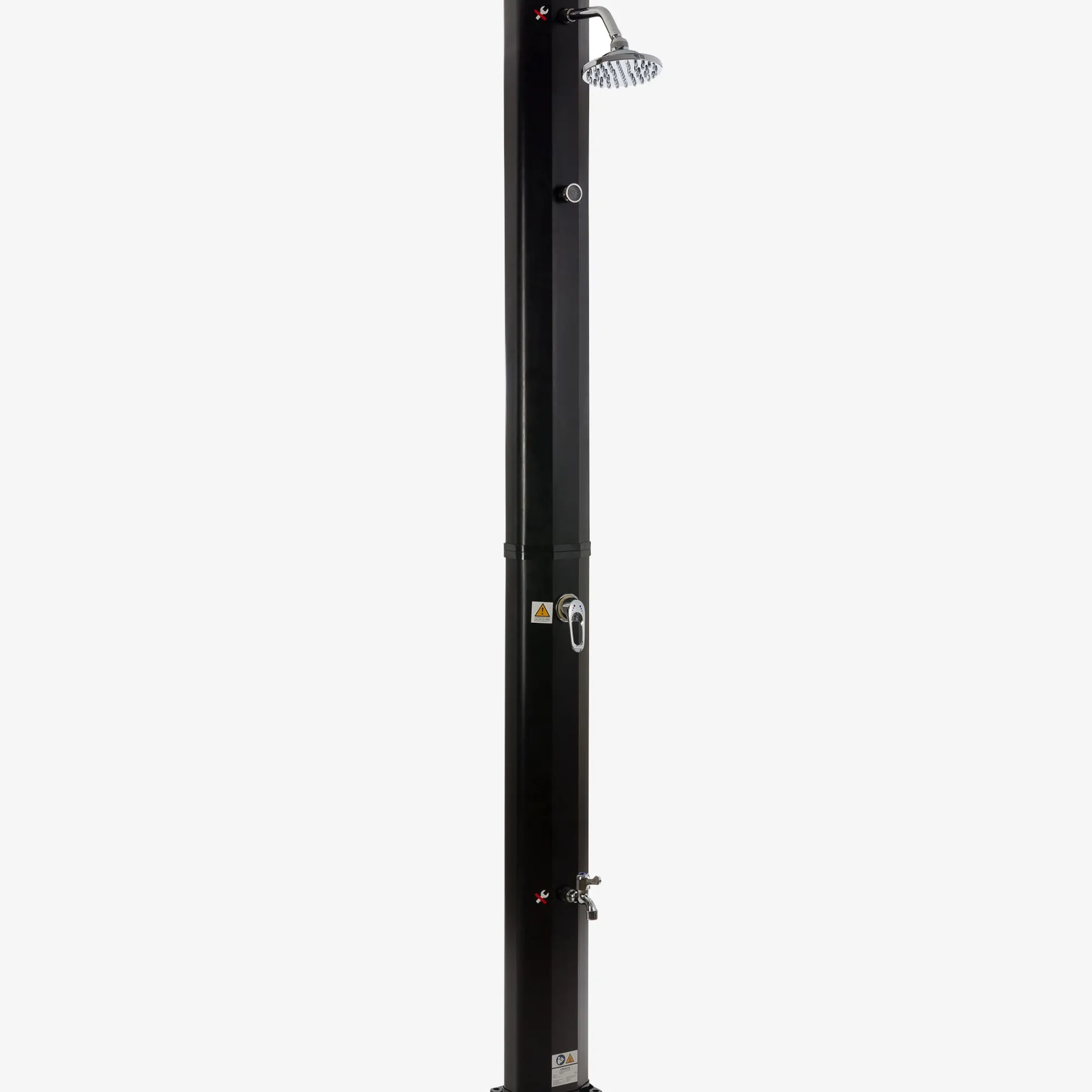 Arebos Solardusche 35L schwarz mit Thermometer Clearance