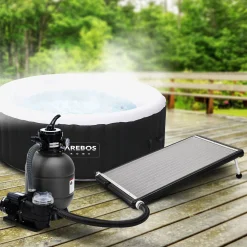 Arebos Solarkollektor für Pools New