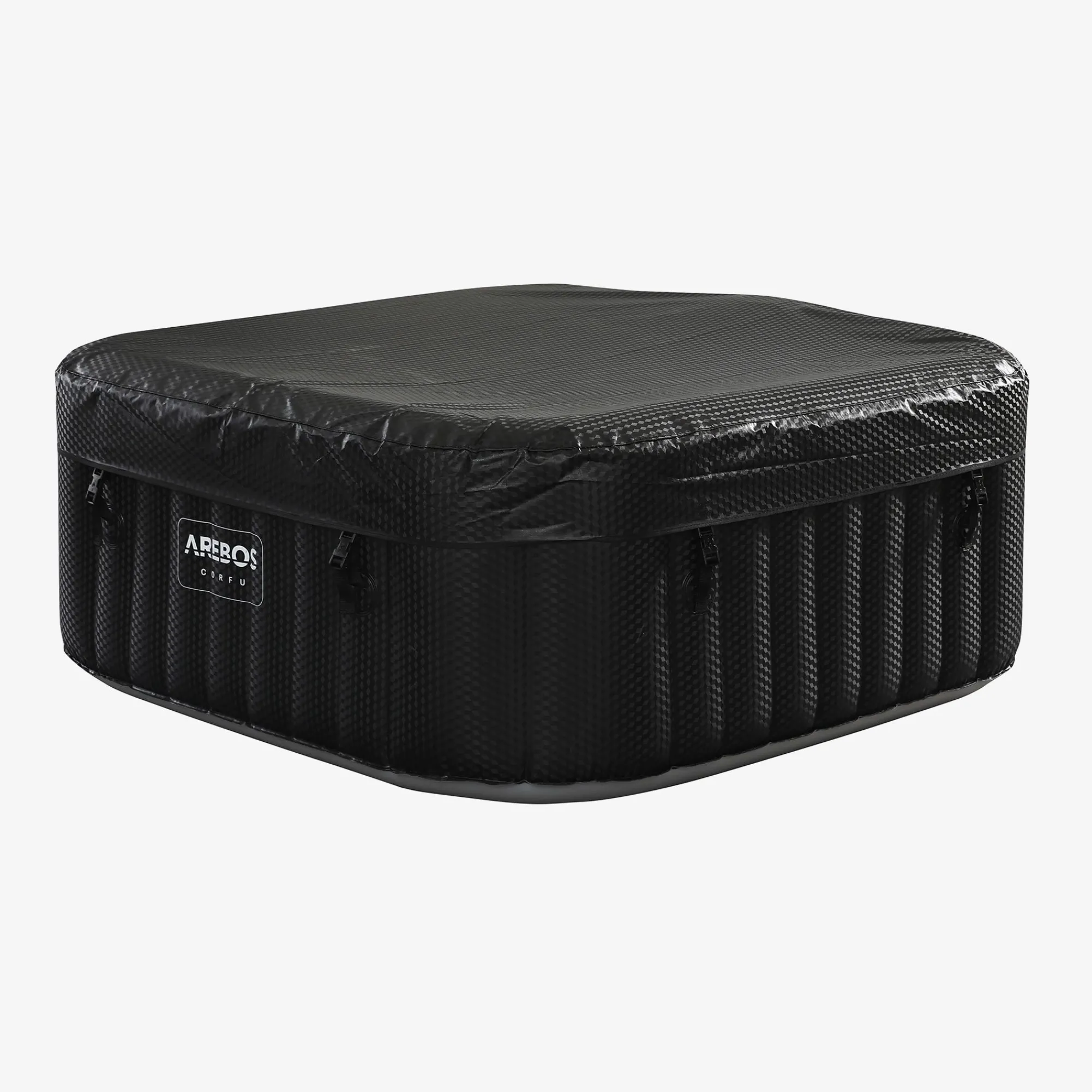 Arebos SPA Pool "CORFU" mit LED quadratisch 2400W Sale