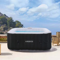 Arebos Spa Pool Florence quadratisch - 2400W Sale