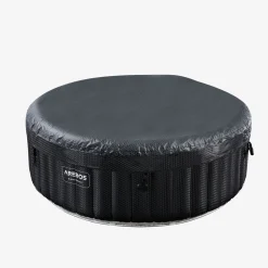 Arebos Spa Pool Santorini rund mit LED - 2400W Discount