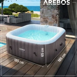 Arebos Spa Pool Whirlpool