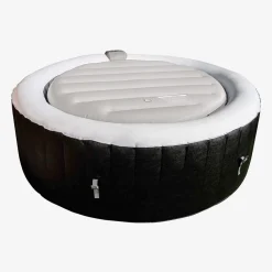 Arebos Thermoabdeckung für Whirlpool 4P Ø140 cm grau Outlet