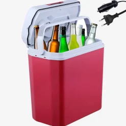 Arebos Thermoelektrische Kühlbox 20L - Rot Clearance