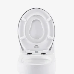 Arebos Toilettendeckel Oval mit Kindersitz