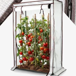 Arebos Tomatengewächshaus 100 x 50 x 150 cm