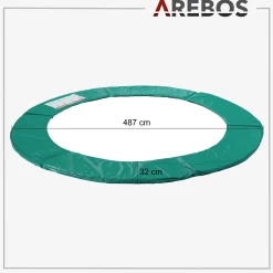 Arebos Trampolin Randabdeckung 487 cm Discount