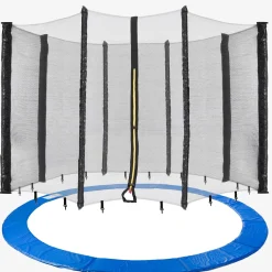 Arebos Trampolin Randabdeckung + Netz 396 cm Sale