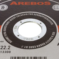 Arebos Trennscheiben 115mm - 50 Stück Clearance
