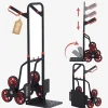 Arebos Treppensackkarre 150 kg Schwarz Outlet
