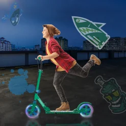 Arebos Tretroller Scooter - mit LED
