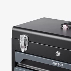 Arebos Werkzeugkoffer inkl. 172-tlg. Anthrazit Online