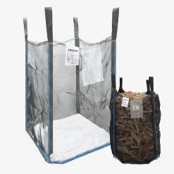 Arebos 1x Premium Holzsack 100 x 100 x 160 cm Online