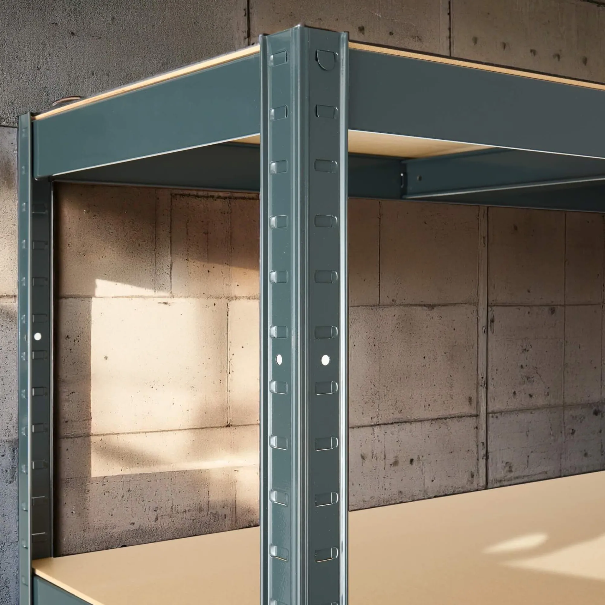 Arebos 2x Schwerlastregal 180 x 90 x 30 cm 875 kg Anthrazit Online