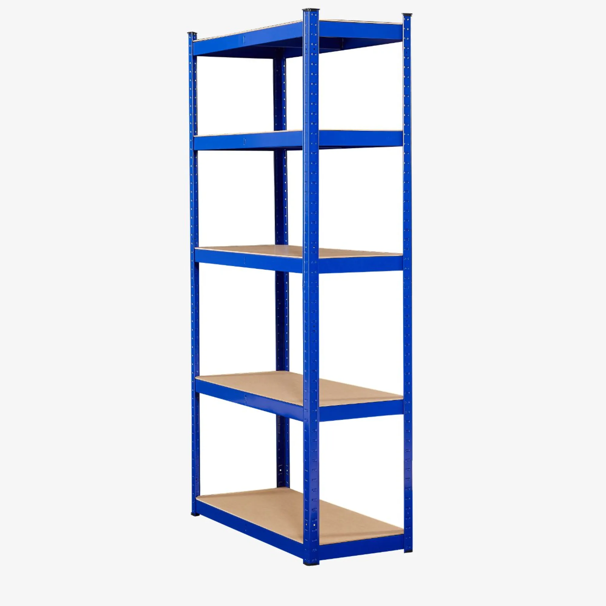 Arebos 2x Schwerlastregal 180 x 90 x 30 cm 875 kg Blau Discount