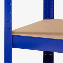 Arebos 2x Schwerlastregal 180 x 90 x 30 cm 875 kg Blau Discount