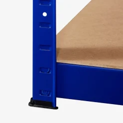 Arebos 2x Schwerlastregal 180 x 90 x 30 cm 875 kg Blau Discount