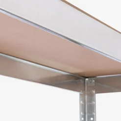 Arebos 2x Schwerlastregal 180 x 75 x 30 cm 350 kg Silber Best